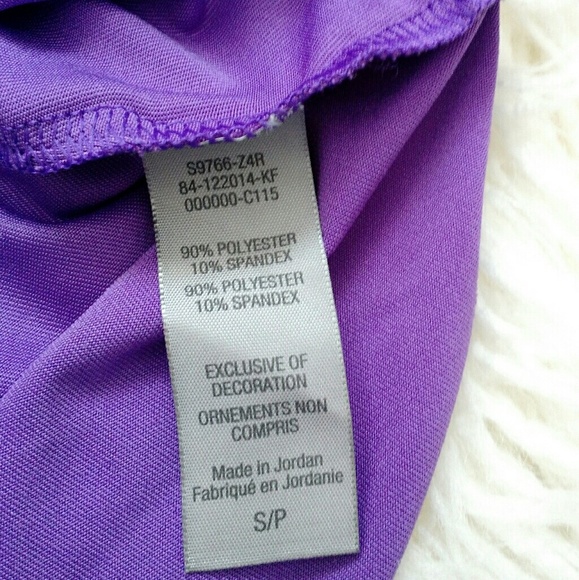 Champion Purple Black Racerback Workout Tank Top sz small - Picture 2 of 7